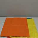 MIULEE Pack of 4 Decorative Outdoor Throw Pillow Covers Linen Waterproof Pillow Covers Farmhouse Cushion Cases for Fall Patio Garden Tent Balcony Couch Sofa18x18 inch Red/Turquoise