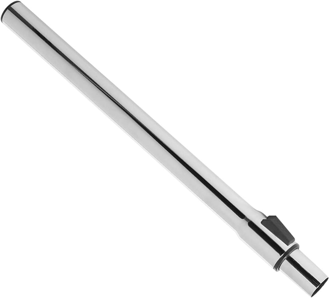 VideoPUP 1-1/4" Extension Wands Vacuum Cleaner Accessories, 32mm Vacuum Hose Chrome Wand Pipe Extent to 31inch (Hose)