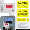 Generator Interlock Kit Compatible with Eaton Cutler Hammer Only CH SERIES TAN Breaker 150 and 200 amp Panels, Generator Horizontal Electrical Interlock Kit,1 1/2 in Spacing Between Main Branch Breaker