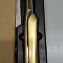 V-Shaped Titanium Hot Comb for Wigs & Natural Black Hair, Dual Voltage 100240V Pressing Comb with 3 Heat Settings (356428F), PTC Fast Heat, Auto-Off, Storage Pouch 1.0