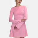 ANRABESS WOMEN'S DRESSES Color Pink Size L