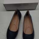 Hash Bubbie Women's Flats Shoes Ballet Flats Dress Shoes Comfortable PU Leather Slip on Shoes for Women (5, Navy)