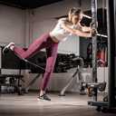 Weightlifting Wrist Straps with Superior Wrist Support Used for Deadlifting, Bodybuilding, Powerlifting and Newly Designed D-Rings for a Cable Gym Workout! Weight Lifting Straps