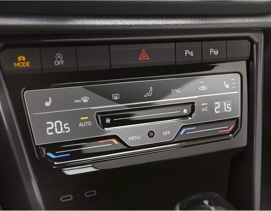 SXCY for 2023 2024 VW Taos Tiguan Atlas Air Conditioning Screen Protector 2024 Taos Tiguan Atlas Accessories Climate Control Panel Screen Protector