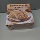 Sourdough Proofing Basket Gift Set, 9" Round and 10" Oval Banneton Bread Baking Supplies, Sourdough Baskets with Bread Lame, Danish Whish, Bowl Scraper, Sourdough Scraper, and Linen Liner (9-Piece Kit)