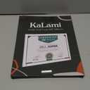 Kalami Acrylic Wall Mount Picture Frame Self Adhesive, No Drill Holes Floating Frameless Clear Photo Frame for Photographs Artwork Diploma Certificate or A4 Paper Size Document Display (1, 8.5 x 11 in)