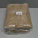 2 x Yancorp Front Door Mat 24"x 35" Faux Jute Indoor Entrance Doormat Outdoor Welcome Mat Entry Entryway Rugs Inside Outside Door Mats for Home Entrance Durable Non Slip Dirt Trapper Duty-Tan