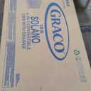 Graco Solano 4-in-1 Convertible Crib with Drawer Combo (White)  GREENGUARD Gold Certified, Includes Full-Size Nursery Storage Drawer, Converts to Toddler Bed and Full-Size Bed