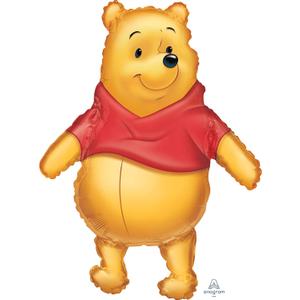 Anagram International 833501 Big As Life Pooh Shape Balloon Pack, 29"