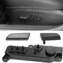 Compatible with Tesla Power Seat Control Switch with Button Cover Model 3 Model Y 2017-2020, Front Left Driver Side Seat Controller Backrest Cushion Adjuster Switch for Tesla Accessories