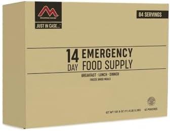 Mountain House 14-Day Emergency Food Supply | Freeze Dried Survival & Emergency Food | 84 Servings,  Best By Jul 2053
