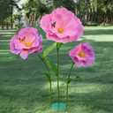 5.8 Ft Giant Artificial Flowers for Decoration,Large EVA Flower Decor,Wedding Arrangements, Birthday Party Banquet Background,Hotel,Office,Window Display (Pink)
