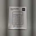 Calculator, Deli Standard Function Desktop Calculators with 12 Digit Large LCD Display and Sensitive Button, Solar Battery Dual Power Office Calculator, Green