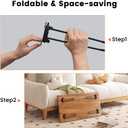 Set of 4 Folding Hairpin Table Legs Heavy Duty Metal Legs 20 Inch, 20 Inch/500mm