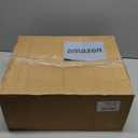 OIAHOMY Wicker Basket, Paper Shelf Basket with Built-in Handles, Rectangular Wicker Storage Bin for Pantry, Shelves, 1 Pack-Yellow