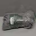 maxmill Rectangle Textured Tablecloth Waterproof Spillproof Wrinkle Free Table Cloth, Kitchen Dining Tabletop Decoration, Fabric Table Cover for Outdoor and Indoor Use, 134×116 inches, Light Gray  