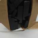 4PCS Wooden Mahjong Racks with Magnetic Pushers, 17.4 in Natural Wood American Mahjong Tile Rack Set, Modern Table Game Accessories for Mahjong TilesBlack,17.5