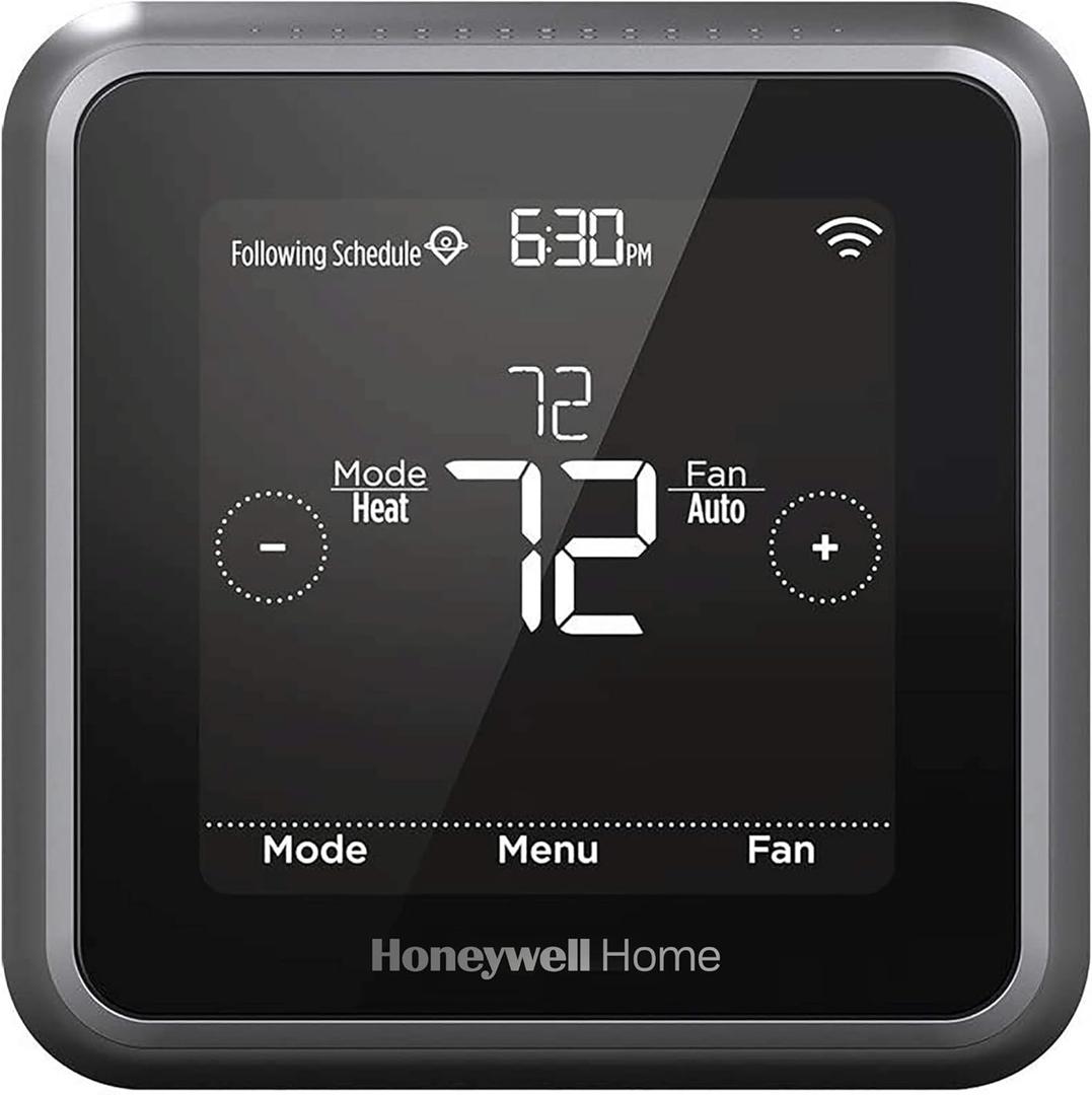 Honeywell Home RENEWRCHT8612WF T5+ Smart Thermostat, Black