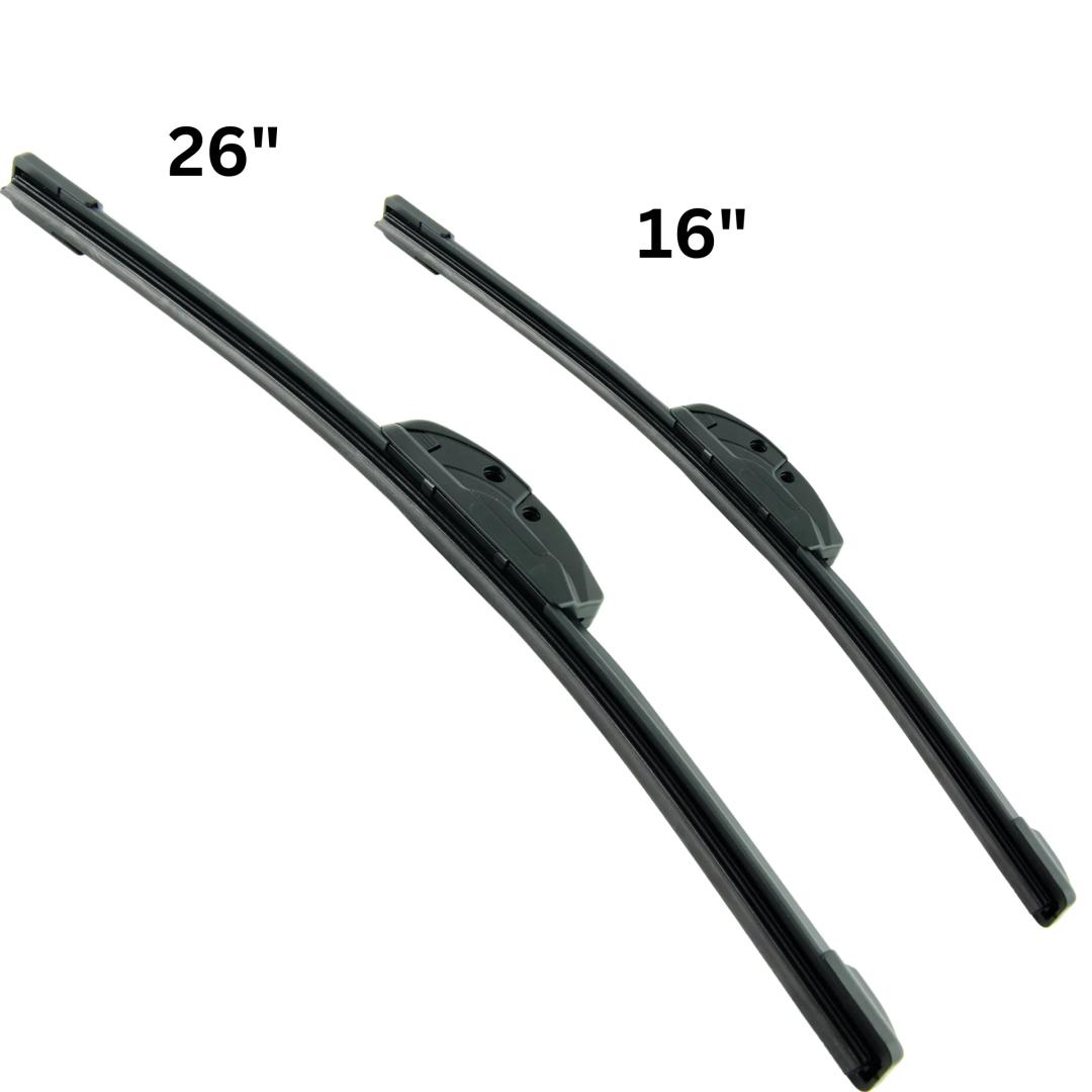 Genhpin Double Sided Boneless Wipers 26” & 16”