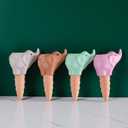 4 Pack Elephant Shape Terracotta Watering Spikes, Plant Watering Globes(Up to 7 Days of Watering), Automatic Plant Waterer for Indoor Outdoor Plants