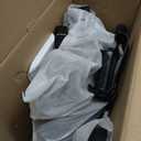 Mini Exercise Bike, himaly Under Desk Bike Pedal Exerciser Portable Foot Cycle Arm & Leg Peddler Machine with LCD Screen Displays (Black)