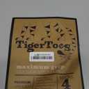 DOK TigerToes Premium Non-Slip Dog Socks for Hardwood Floors - Extra-Thick Grip That Works Even When Twisted - Prevents Licking, Slipping, and Great for Dog Paw Protection (X-Small)