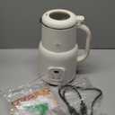 Automatic Nut Milk Maker, 20oz Homemade Almond, Oat, Coconut, Soy, Plant Based Milks and Non-Dairy Beverages with Delay Start/Keep Warm/Self-Cleaning/Boil Water, White