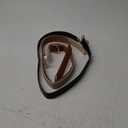 3 Pack Women's Belts for Jeans Dresses Fashion Ladies Skinny Leather Belt with Gold Buckle for Pants (Black+brown+beige)