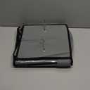 Closet Organization,24 Section, Hanging Closet Organizer, Space Saving, College Dorm Essentials for Girls, Heavy dutys Hooks Up to 45 Pounds, Clothes Storage,Closet Organizer,Grey/Black (1Pack)