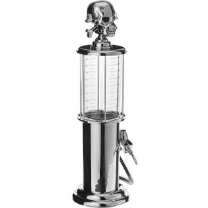 Godinger Gas Pump Skull Crossbones Fini Dispenser