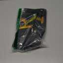 Happy Birthday Banner, Black Gold Birthday Porch Sign - 71x12 Inch Birthday Party Decorations for Men, Women, Boys & Girls, Photo Booth Backdrop