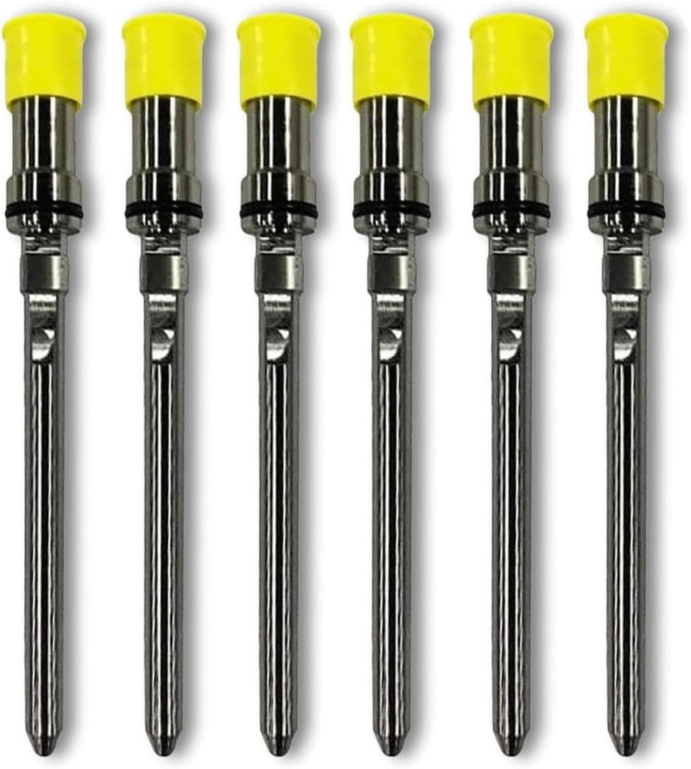 6Pcs New Injector Connector Tubes Compatible with Cummins ISX15 QSX15 Diesel Engine 2894829