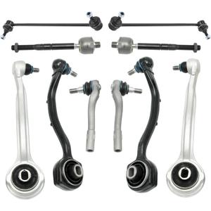 Front Suspension Kit Control Arms Sway Bar Links Compatible with Mercedes Benz 2WD 2002-2007 C230 C240 C280 C32 AMG C320 C350 CLK320 Coupe CLK320 CLK350 CLK500