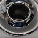 LEAPTREND 4pcs Chrome Wheel Center Caps 6 Lugs Fit for 2009-2013 Chevy/Chevrolet Avalanche 1500, Silverado 1500; 2009-2014 Suburban 1500, Tahoe Pickup Truck SUV 20" Rim Hub Cover Replace 9597347