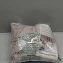 Genina Chair Covers Elastic Jacquard Pillow Cover Leaf Pattern Throw Cushion Case, Anti-Stain Solid Color for Sofa or Chair Backrest, 32x32 Inch