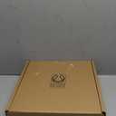 U-nitt 12" Spill Bowl Downspout Catch Basin for Rain Chain Anchoring & Stake | Rainwater Collection for Roof |Gutter Catch Basin | Good for Water Fountain & Birdbath | Black | Handles Heavy Rain