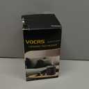 Small Portable Space Heater for Indoor Use - VOCRS 1500W PTC Electric Heater with Thermostat, Remote Control, 12H Timer, Eco and Fan Mode, Rapid and Safe Heating for Bedroom, Office