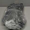 Magnetic Screen Door Mesh Left Right Side Opening Upgraded PET Material Mesh Stronger Than Fiberglass and Polyester,Keep Bugs Out,Pet & Kid Friendly Fit Door Size 80"X96",Screen Size 82''X98'' (Black)