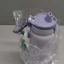 Ello Pop & Fill 22oz Stainless Steel Water Bottle with Quick Fill Technology, Double Walled and Vacuum Insulated Metal, Leak Proof Locking Lid, Sip and Chug, Reusable, BPA Free, Aurora