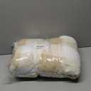 Cozy Bliss Luxury Sherpa Throw Blanket for Couch, Premium Reversible Buffalo Plaid Thick Throw, Warm Cozy Soft Blanket for Home and Gifts (Beige, 50" x 60")