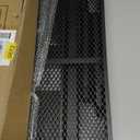 Nice C Folding Grill Table, Camping Table, Tailgate Tables, Grill Tables, Outdoor, Metal Folding Adjustable Height&Width, Mesh Net, Carry Handle (4.4FT)