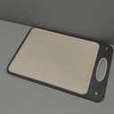 Titanium Cutting Boards for Kitchen - Katuchef Non Toxic Double Sided Metal for Meat/Fish & Wheat Straw PP for Fruits/Vegetables, Dishwasher Safe, Hygienic, Pure Titanium Easy Clean Chopping Board