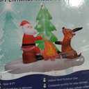 8FT Inflatable Christmas Tree Santa Claus Deer Lighted Decoration,Christmas Blow up Decor for Outdoor Indoor,Christmas Tree Christmas Deer Santa with LED Lights, Suitable for Lawn Yard Garden Porch