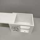 CHONIC Pet Urns for Dogs Ashes, Dog Urns with Photo Frame, Cat Ashes Keepsake Box, Loss of Dog Sympathy Urn, Pet Memorial Gifts, Pet Bereavement Gift, Dog Pass Away Remembrance Gift (White)