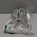 Women's Slip on Shoes Canvas Sneakers Loafers Non Slip Shoes Low Top Casual Shoes (8.5, White)