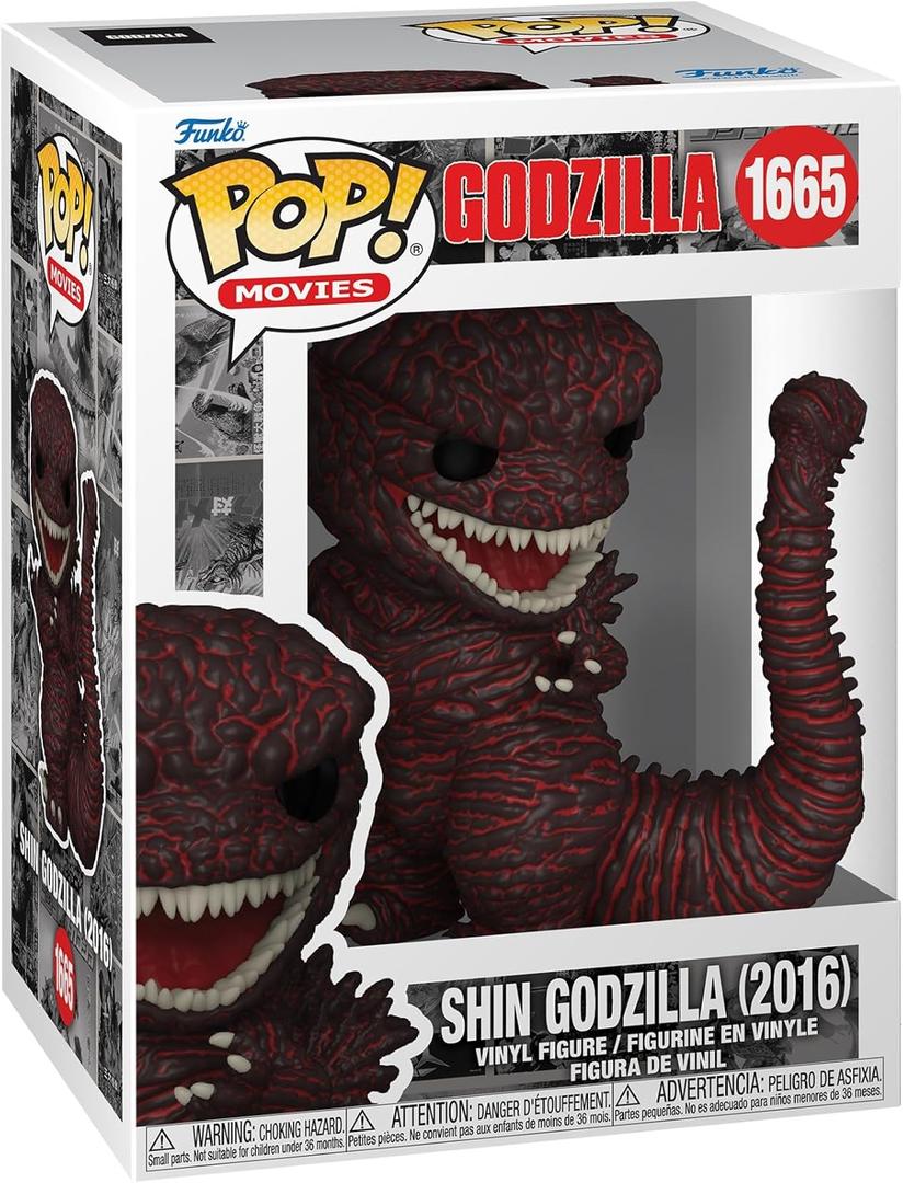 Funko POP Movies: Godzilla 70th Anniversary - Godzilla 2016 - Collectable Vinyl Figure - Gift Idea - Official Merchandise - for Kids & Adults - Movies Fans - Model Figure for Collectors and Display