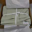 Salt Earth GOTS Certified 100% Organic Cotton Throw Blanket, 55" X 60" Waffle Blankets & Throws for Bed, Throw Blanket for Couch, Modern & Cozy Blanket, All Season, Comfy & Soft Blankets (Sea Foam)