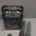 Karaoke Machine, Portable Bluetooth Speaker with 2 Wireless Microphones for Adults & Kids with Lights, Karaoke Microphone with PA System Supports USB/TF/FM/AUX for Home Party Home System Packages (Black)