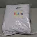 SUNTQ 4 Pack Spandex Table Covers - Cocktail Fitted Tablecloths, Round Highboy Stretch Table Cloths for Party, Wedding, Birthday, Banquet, Vendors, Bistro, White, 32x43 Height