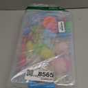 Ocean&Sand Sensory Bin with Lid, 42 Pcs Sensory Sand Kit with Sea Animals for Kids, Birthday Christmas Gifts for Boys Girls, Preschool Learning Activities Tools Box, Outdoor Sandbox Toys for Toddlers